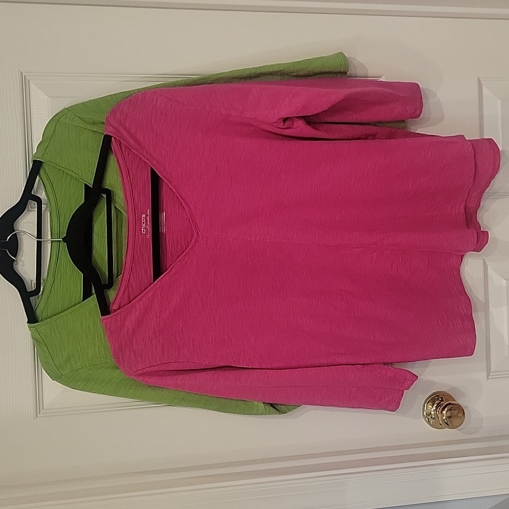 2 Chico's Women's Tops (Size 3)